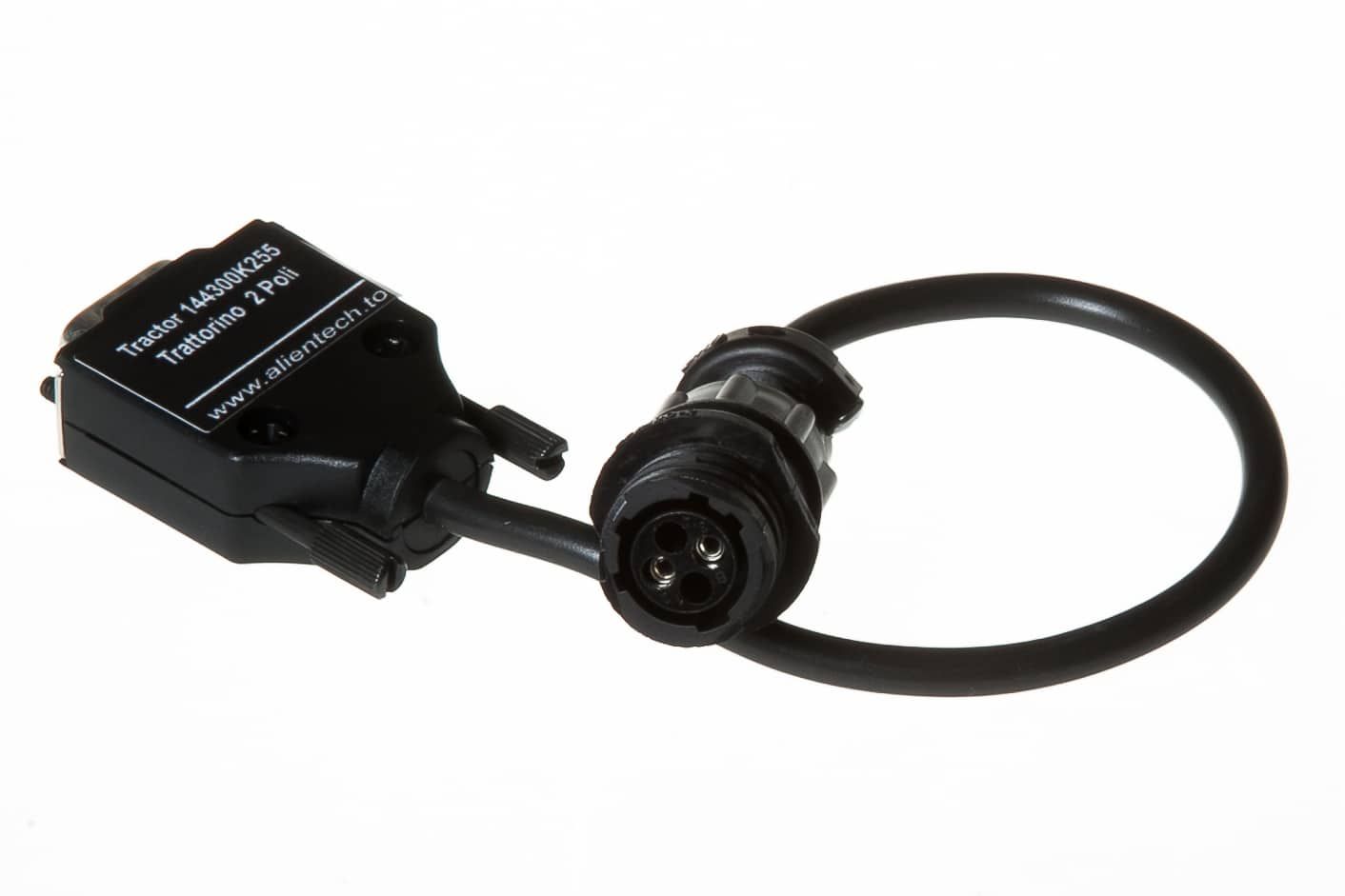 Alientech KESS3 Massey Ferguson 9 pin round cable 144300K255